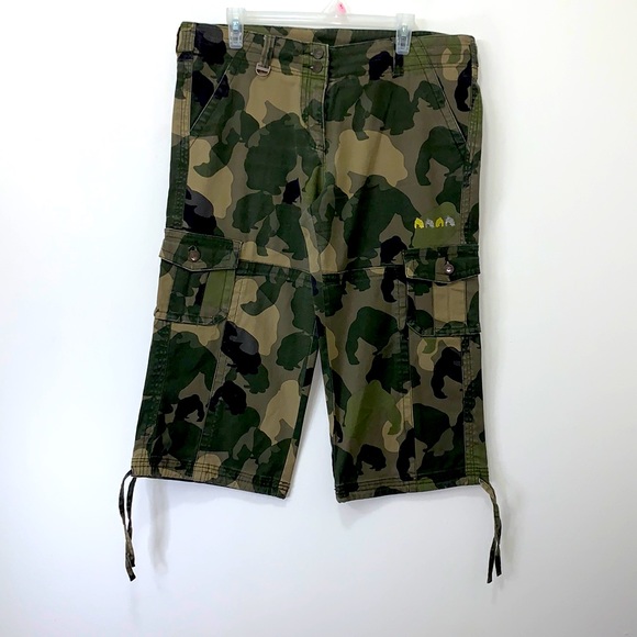 ***Vintage*** G-Unit Army Print Cropped Pants - Picture 1 of 4
